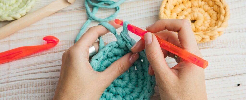 crochet is great crafting for older adults