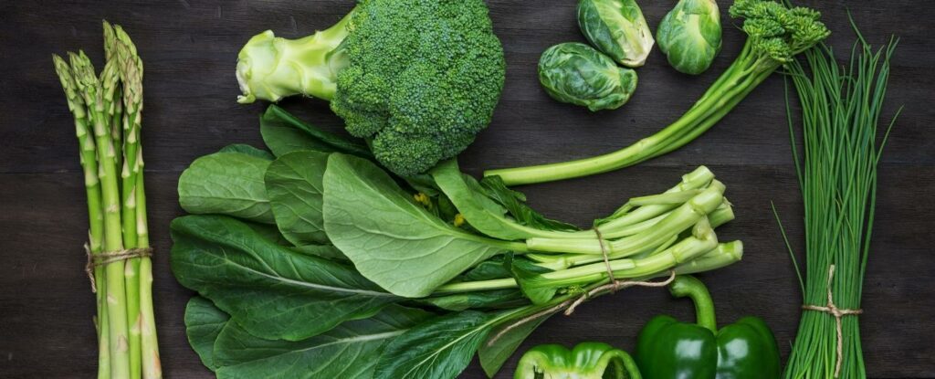 green vegetables are good to keep your mind healthy