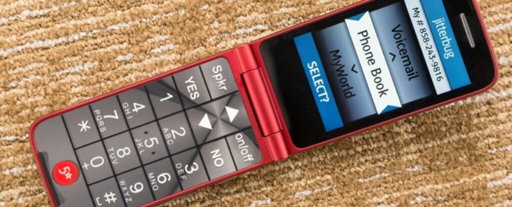 lively flip is one of the best cell phones for seniors because of the easy to use buttons