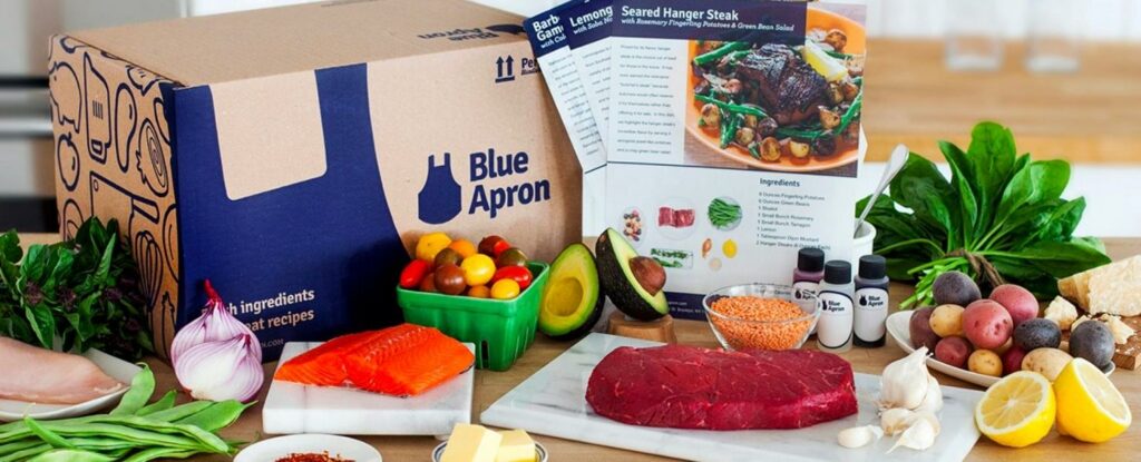 blue apron is one of the most popular meal delivery services