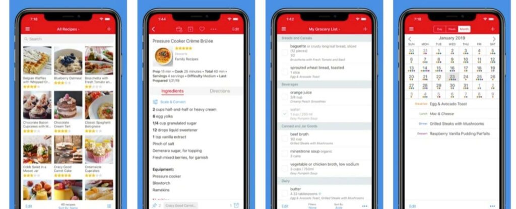 best meal planning apps - paprika