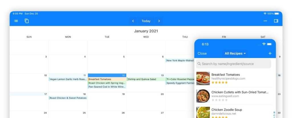 mealboard is a great meal planning app