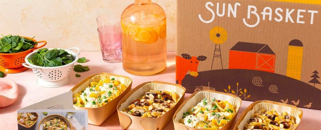 sun basket meal delivery kit