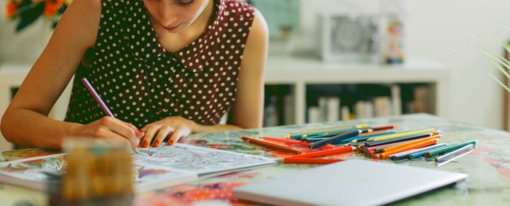 coloring is a surprisingly great hobby for adults