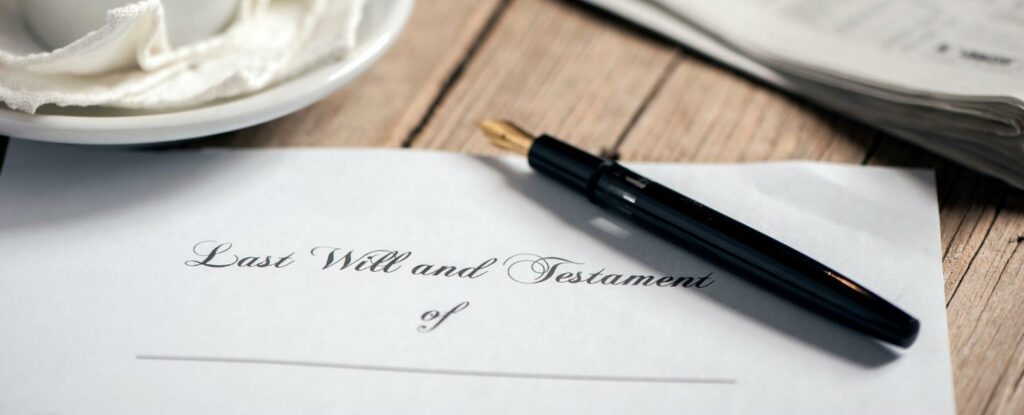 testamentary trust - last will and testament