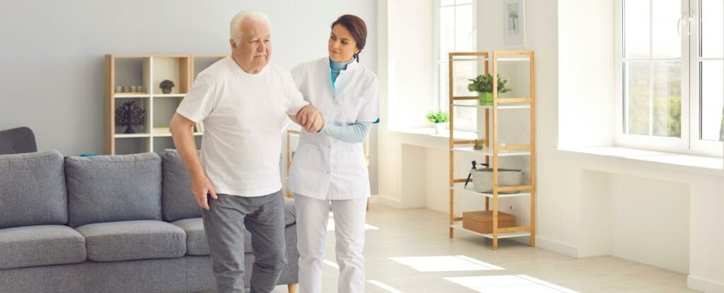 mobility help is one of the tasks of a caregiver