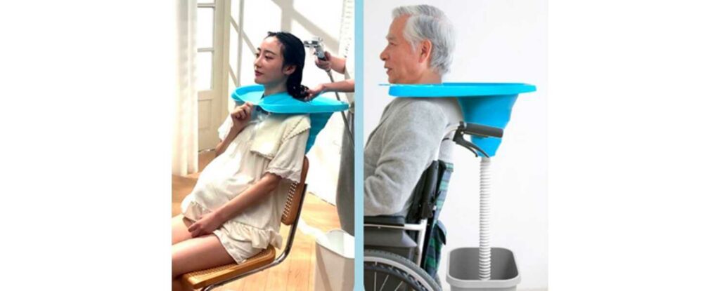 portable shampoo basin for older adults